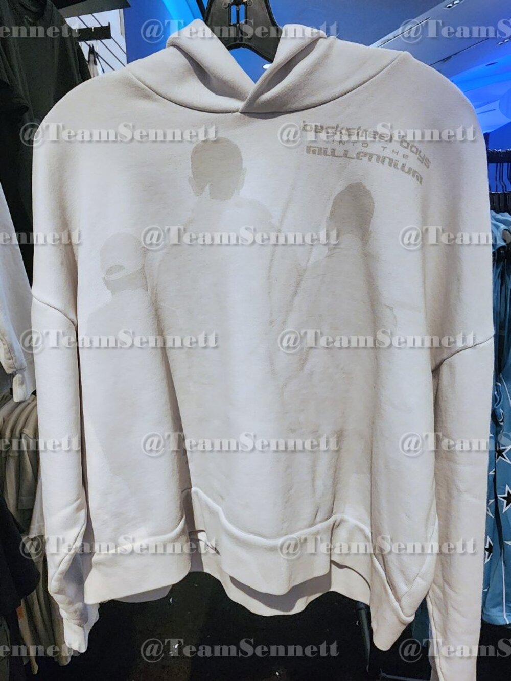 Backstreet Boys Silhouette Hoodie / BSB Signature Line / Sphere Las Vegas